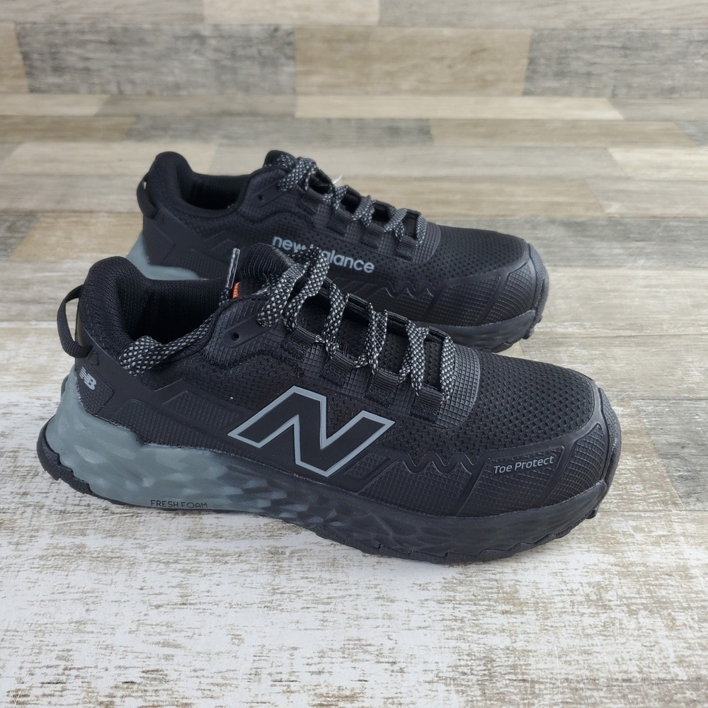 New Balance Fresh Foam Cremorne Womens‎ Shoes Sz 6.5 Black Gray Lace Up Sneakers